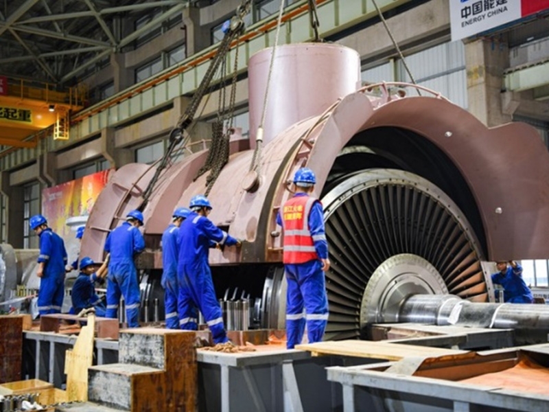 國(guó)華信豐電廠2號(hào)660MW機(jī)組扣缸